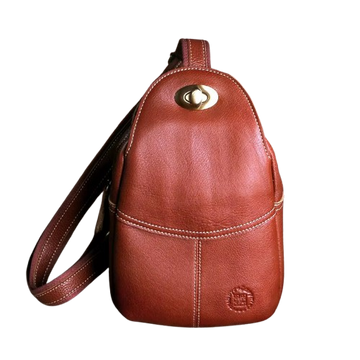 Designer Genuine Leather Cowhide Sling Bag for Women | Crossbody Style