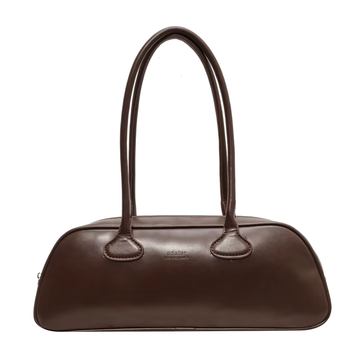 Vintage PU Zipper Shoulder Bags for Women