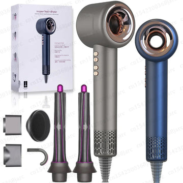Professional Leafless Hair Dryer | Negative Ion Quick Drying & Hair Care