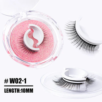 Reusable Self-Adhesive False Eyelashes – Glue-Free, Easy Wear