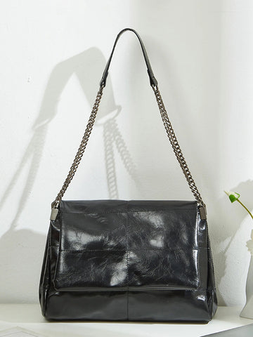 Large Capacity Women's Chain Tote Bag – Trendy & Chic
