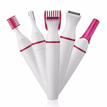 5-in-1 Women Epilator & Facial Hair Removal Shaver Tool