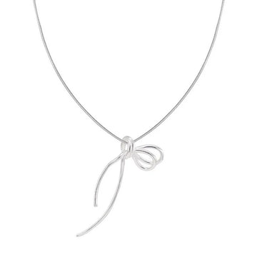 925 Silver Geometric Necklace for Women – Simple & Chic