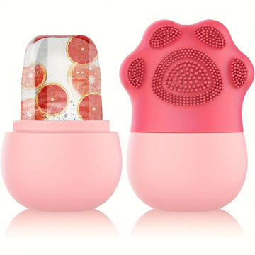 Silicone Ice Facial Roller - Face Lifting & Cooling Massager