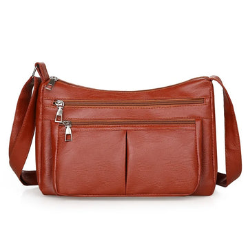 Korean Luxury Soft Leather Shoulder & Crossbody Bag