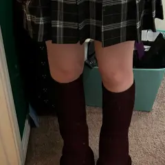 Customer photo of Y2K Leg Warmers — Cozy Stretch Fit & Soft Knitted Fabric