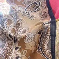 Customer photo of Silk Bag Scarf Ribbon — Chic Satin Handle Wrap