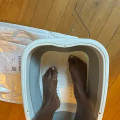 Customer photo of Foldable Foot Bath Bucket for Relaxing Soaks & Space-Saving Design
