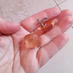Customer photo of Geometric Ear Cuffs — Colorful Resin Style & Non-Pierced Design