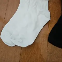 Customer photo of Ruffle Ankle Socks — Chic Breathable Cotton Blend