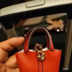 Customer photo of Mini Bag Keychain — Chic Portable Pendant Accessory