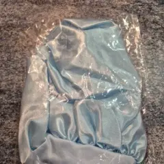 Customer photo of Satin Sleep Bonnet — Frizz Protection with Soft Elastic Band