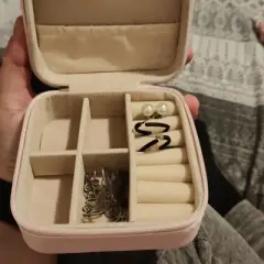 Customer photo of Mini Jewelry Storage Box — Elegant Organization in PU Leather