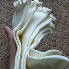 Customer photo of Ruffle Ankle Socks — Chic Breathable Cotton Blend