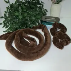 Customer photo of Heatless Curling Headband — Soft Satin Overnight Hair Curler