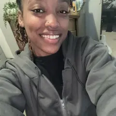 Customer photo of Cropped Zip Hoodie — Casual Comfort with Long Sleeve Design