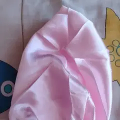 Customer photo of Satin Sleep Bonnet — Frizz Protection with Soft Elastic Band