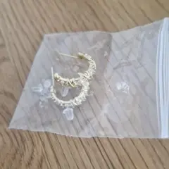 Customer photo of Cross Zircon Stud Earrings — Elegant Sparkle with Vintage Design