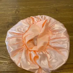 Customer photo of Satin Sleep Bonnet — Frizz Protection with Soft Elastic Band