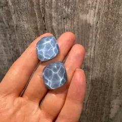 Customer photo of Geometric Ear Cuffs — Colorful Resin Style & Non-Pierced Design