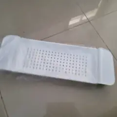 Customer photo of Extendable Bathtub Tray for Relaxing Soaks & Bath Essentials