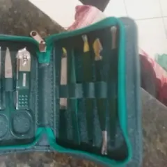 Customer photo of 16-Piece Manicure Set for Complete Nail Care & Stainless Steel Tools