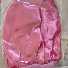 Customer photo of Satin Sleep Bonnet — Frizz Protection with Soft Elastic Band