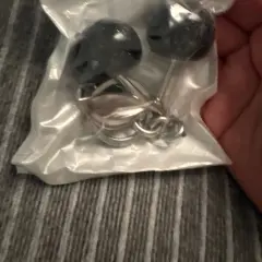 Customer photo of Cherry Bag Charm — Playful Crystal Cherry Pendant Accessory