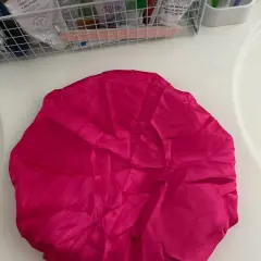 Customer photo of Satin Sleep Bonnet — Frizz Protection with Soft Elastic Band