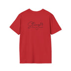 Stronger Than The Storm T-Shirt — Inspirational Script Tee
