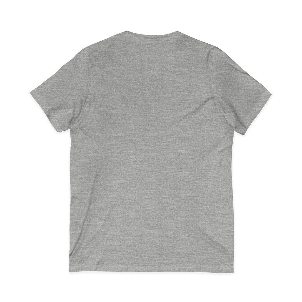 Know God Know Peace V-Neck Tee — Christian Inspirational Faith Shirt