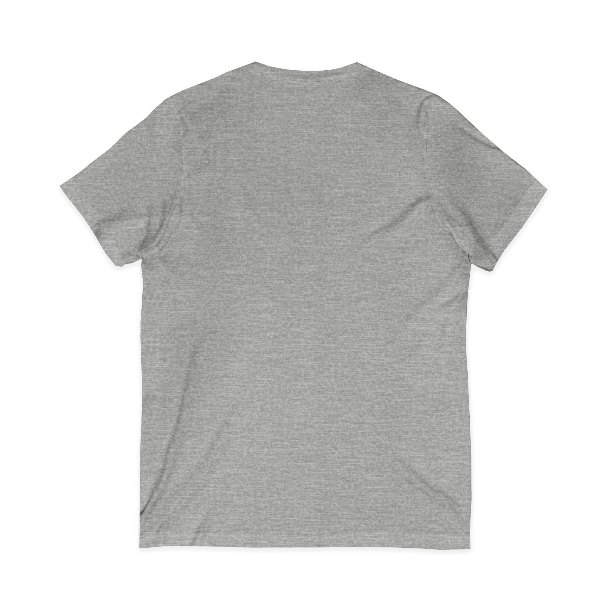 Know God Know Peace V-Neck Tee — Christian Inspirational Faith Shirt