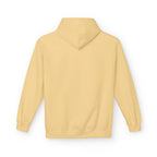 Gold Drip Lips Hoodie — Metallic Lip Art Pullover