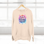 Sparkle Watercolor Hoodie — "Never Let Anyone Dull Your Sparkle" Inspirational Graphic Hoodie