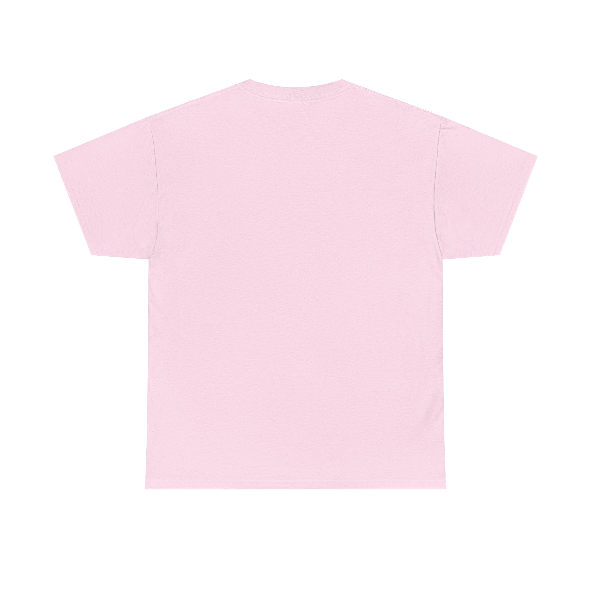 Women’s White Tee — "Better Late Than Ugly" Stiletto Graphic
