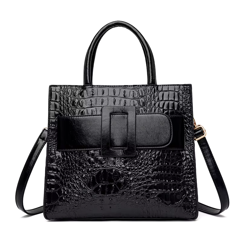 Luxury Crocodile Leather Handbag for Women