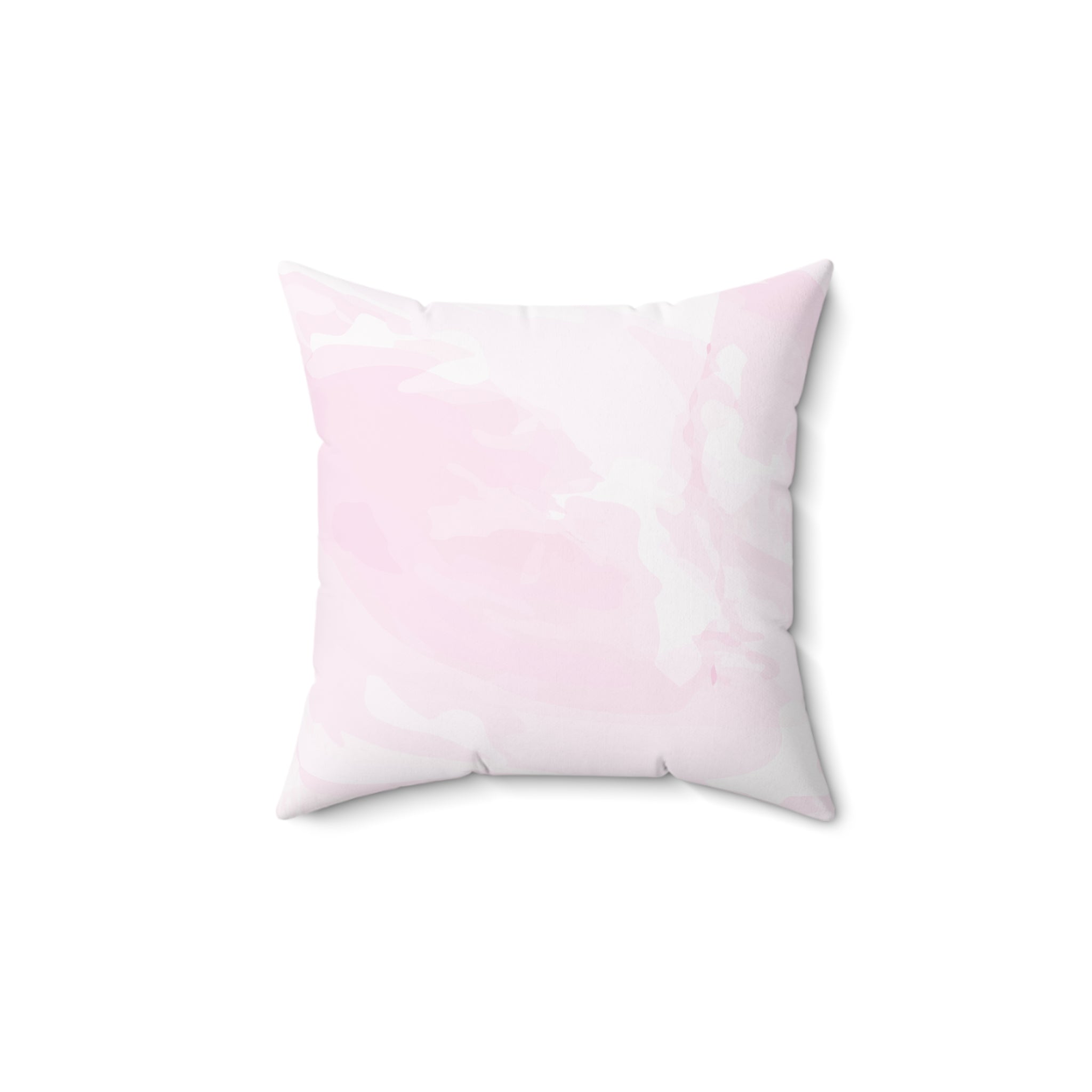 Spun Polyester Square Pillow - 'Birthday Queen'