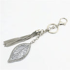 Fashion Brand Metal Decoration Buckle Tassel Pendant Keychain for Handbag Bag Purse Hardware Accessories DIY Crafts Decor Tassel