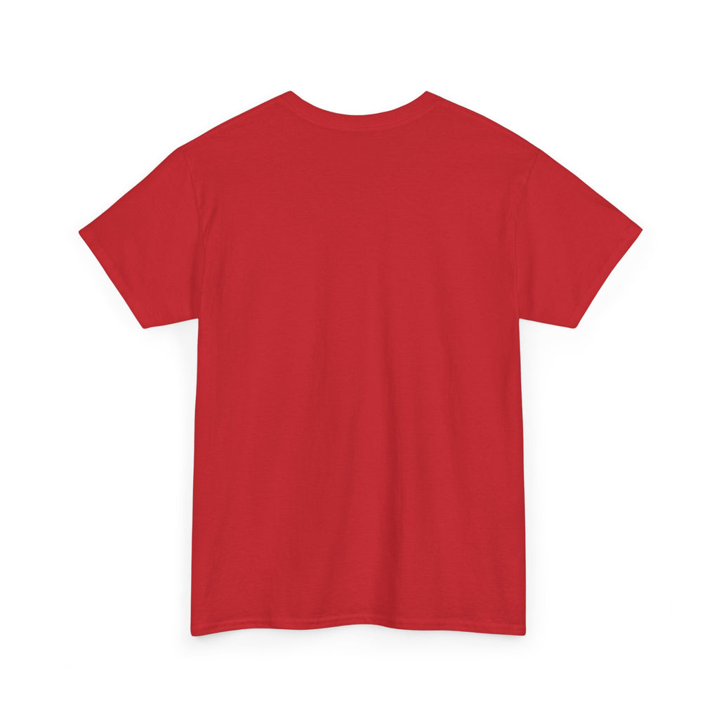 Women’s White Tee — "Better Late Than Ugly" Stiletto Graphic
