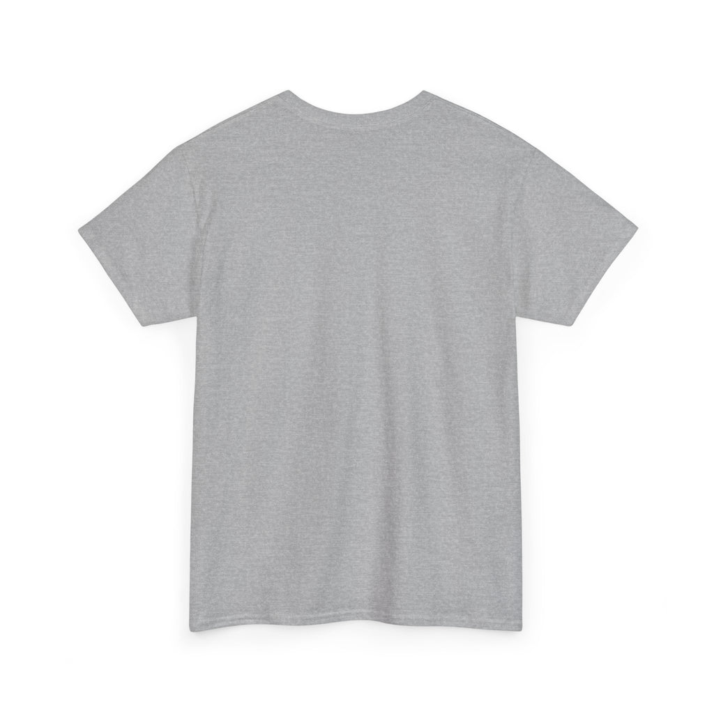 Women’s White Tee — "Better Late Than Ugly" Stiletto Graphic