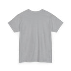 Women’s White Tee — "Better Late Than Ugly" Stiletto Graphic