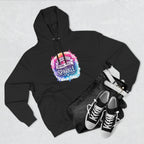 Sparkle Watercolor Hoodie — "Never Let Anyone Dull Your Sparkle" Inspirational Graphic Hoodie