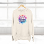 Sparkle Watercolor Hoodie — "Never Let Anyone Dull Your Sparkle" Inspirational Graphic Hoodie