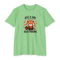 Just a Girl Who Loves Red Pandas T-Shirt — Cute Red Panda Tee for Women