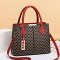 Luxury Women's Crossbody Handbag, PU Leather Tote