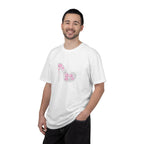 Floral High Heel Graphic Tee — Pink Flower Shoe Design