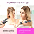Portable 2-in-1 Cordless Hair Straightener & Flat Iron