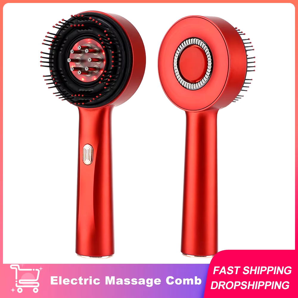 Electric Massage Comb with Vibration