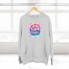 Sparkle Watercolor Hoodie — "Never Let Anyone Dull Your Sparkle" Inspirational Graphic Hoodie