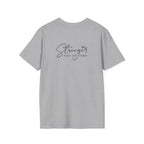 Stronger Than The Storm T-Shirt — Inspirational Script Tee